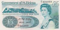 p11a from Saint Helena: 5 Pounds from 1998